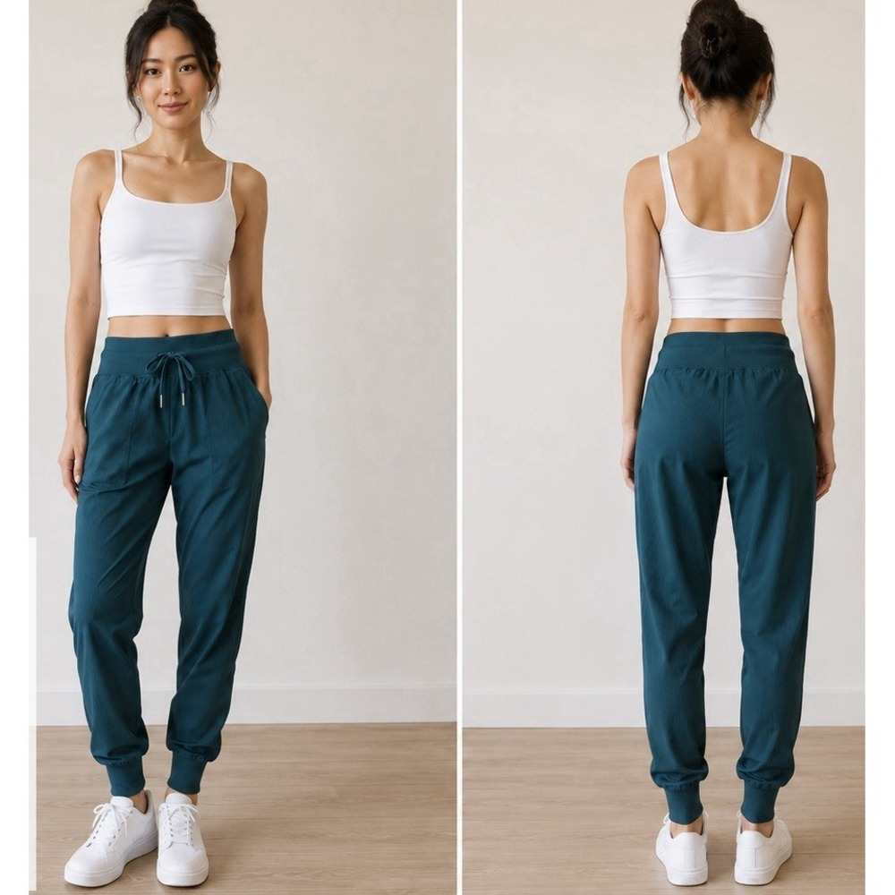 Lululemon Dance Studio Mid Rise Jogger Full Length W5ENMS Women Size 0 Indo Blue
